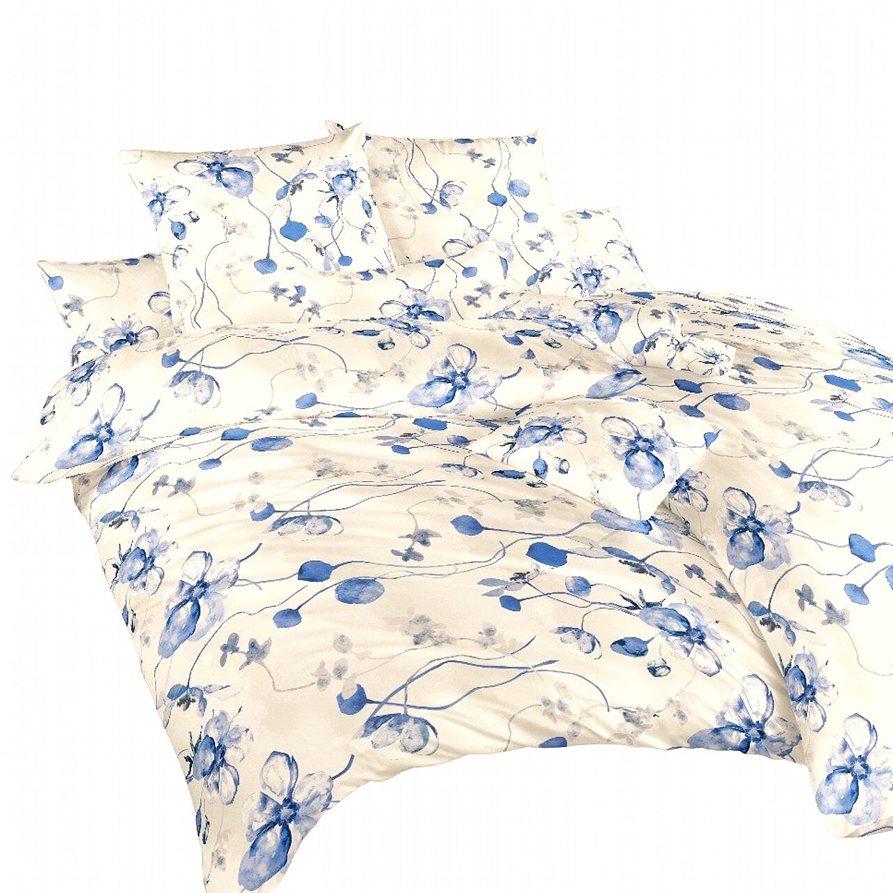 Povlečení bavlna Bloom elegance banán - 220/220 + 2ks 70/90