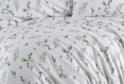 Povlečení bavlna JESSIE green - 200x200 + 2ks 70x90