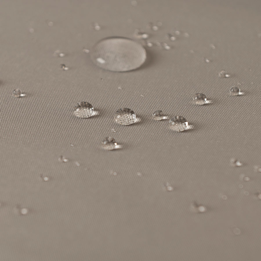 Voděodolný venkovní závěs Moana - šedo/béžový