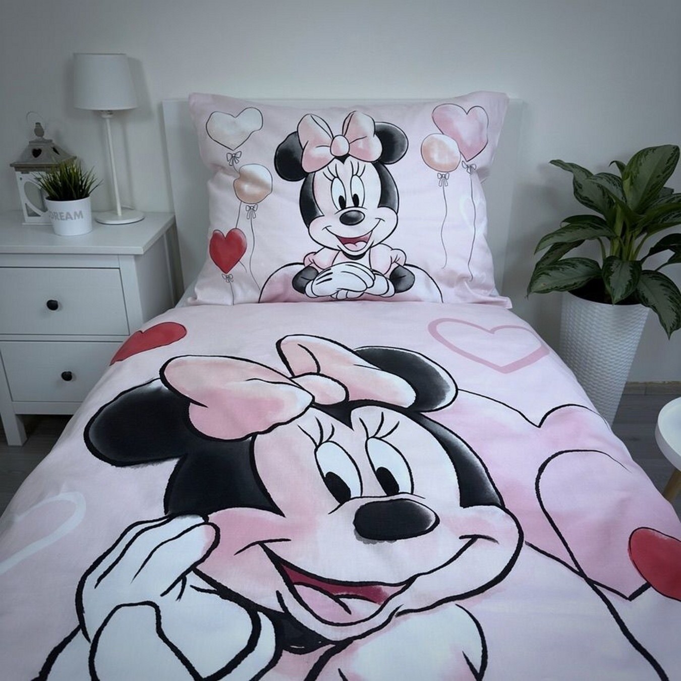 Povlečení Minnie Balloon - 140/200 + 70/90