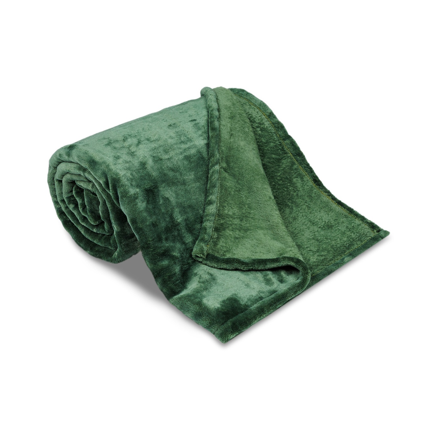 Deka mikroflanel SLEEP WELL 150x200 - lesní zelená