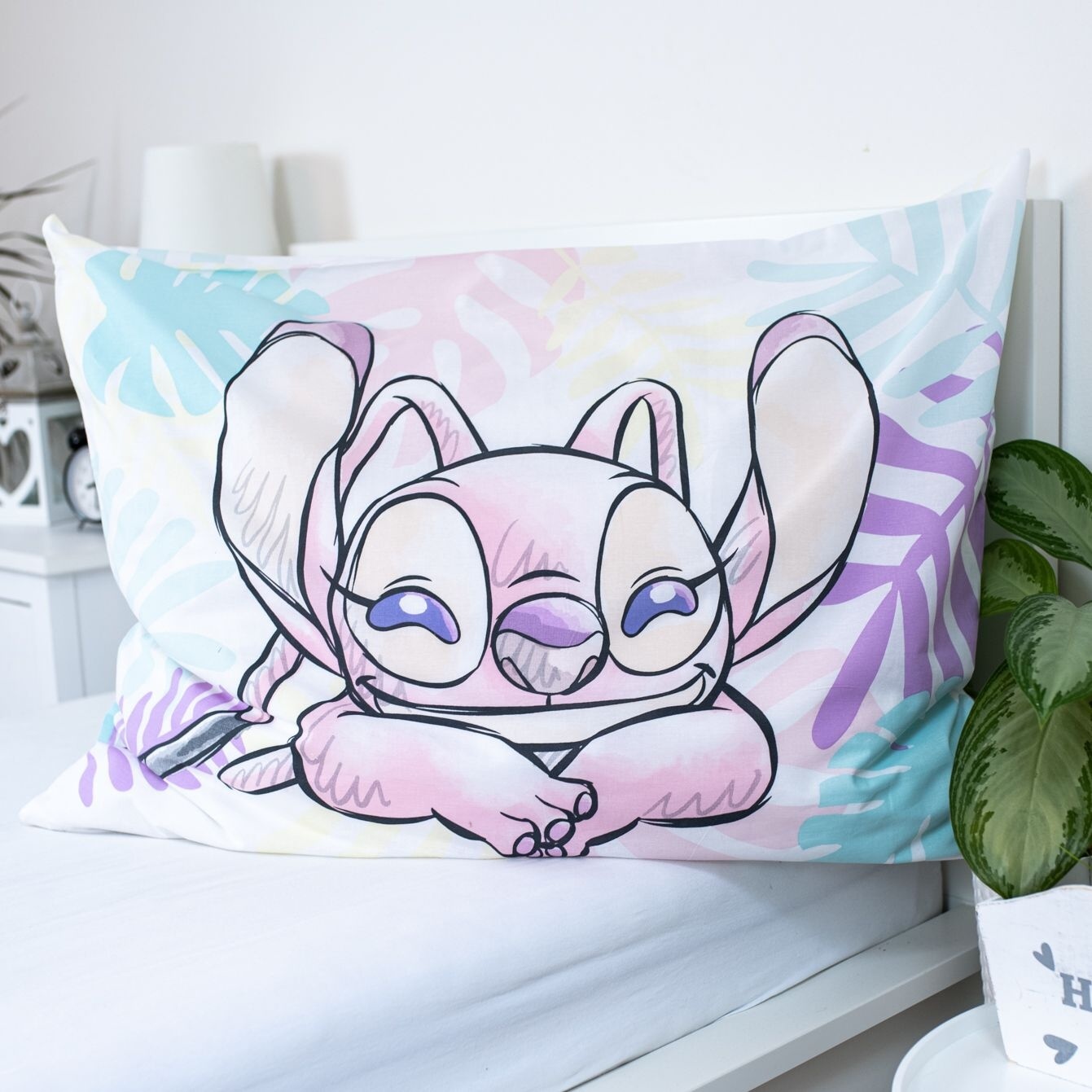 Povlečení Lilo a Stitch Leaves 140x200, 70x90 cm
