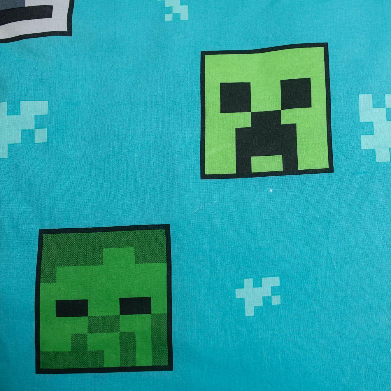 Povlečení bavlna Minecraft Mobs Here - 140x200, 70x90 cm
