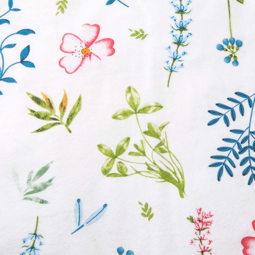 Flanelové povlečení LOUKA 140x200, 70x90 cm