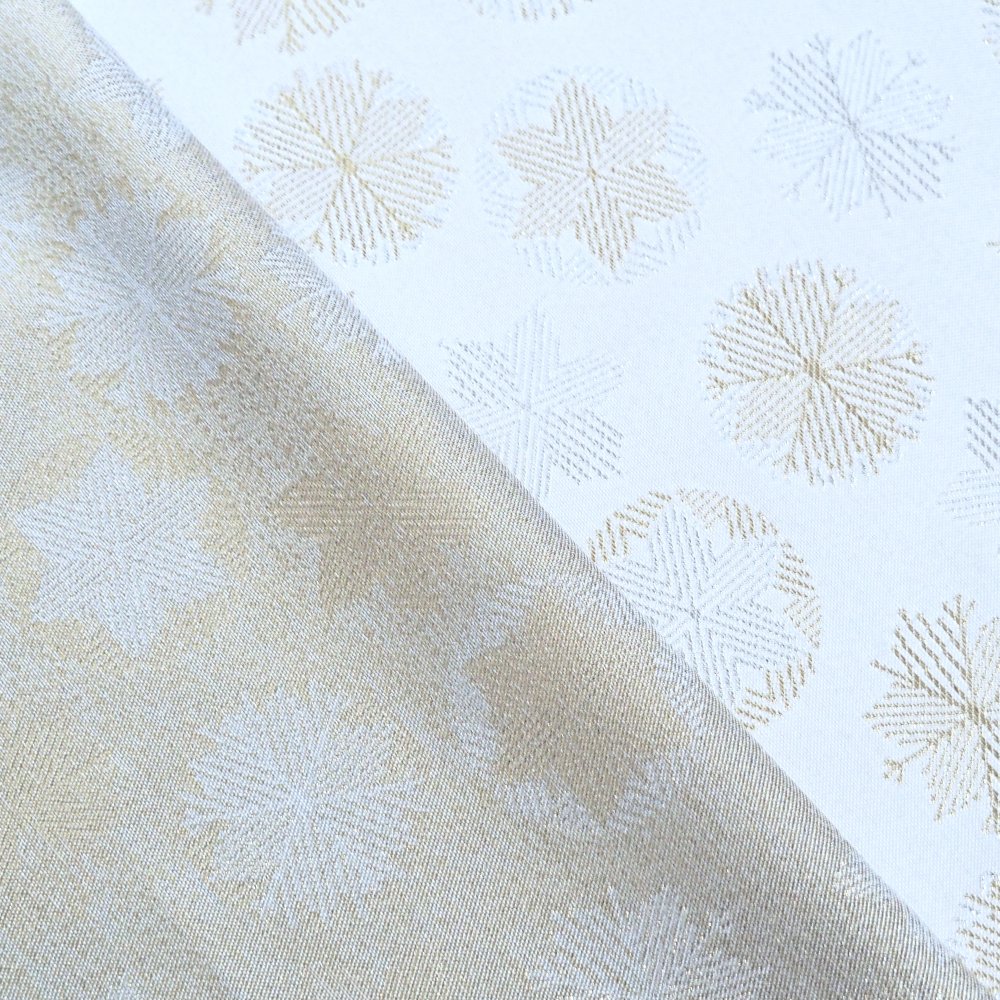 Vánoční teflonová látka SNĚHOVÉ VLOČKY