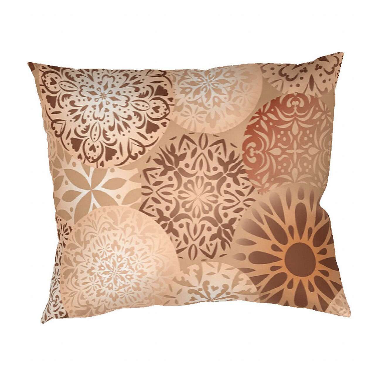 Povlak bavlna MANDALA béžová