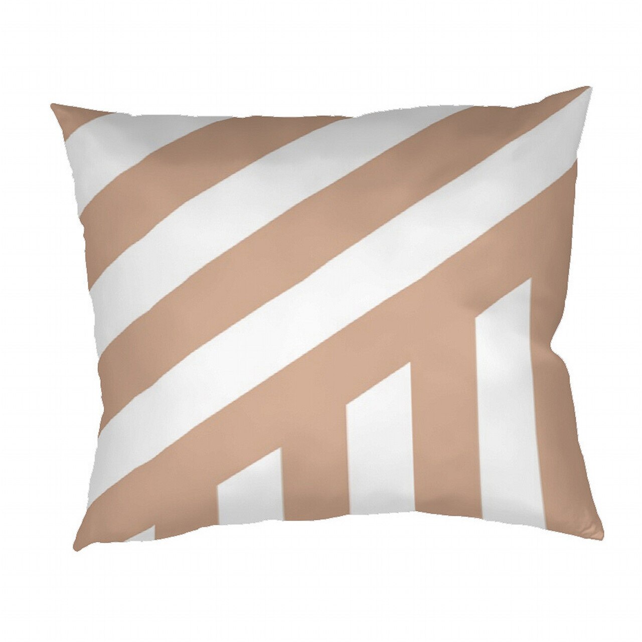 Povlak bavlna ZEBRA  světle hnědá 50x70 cm