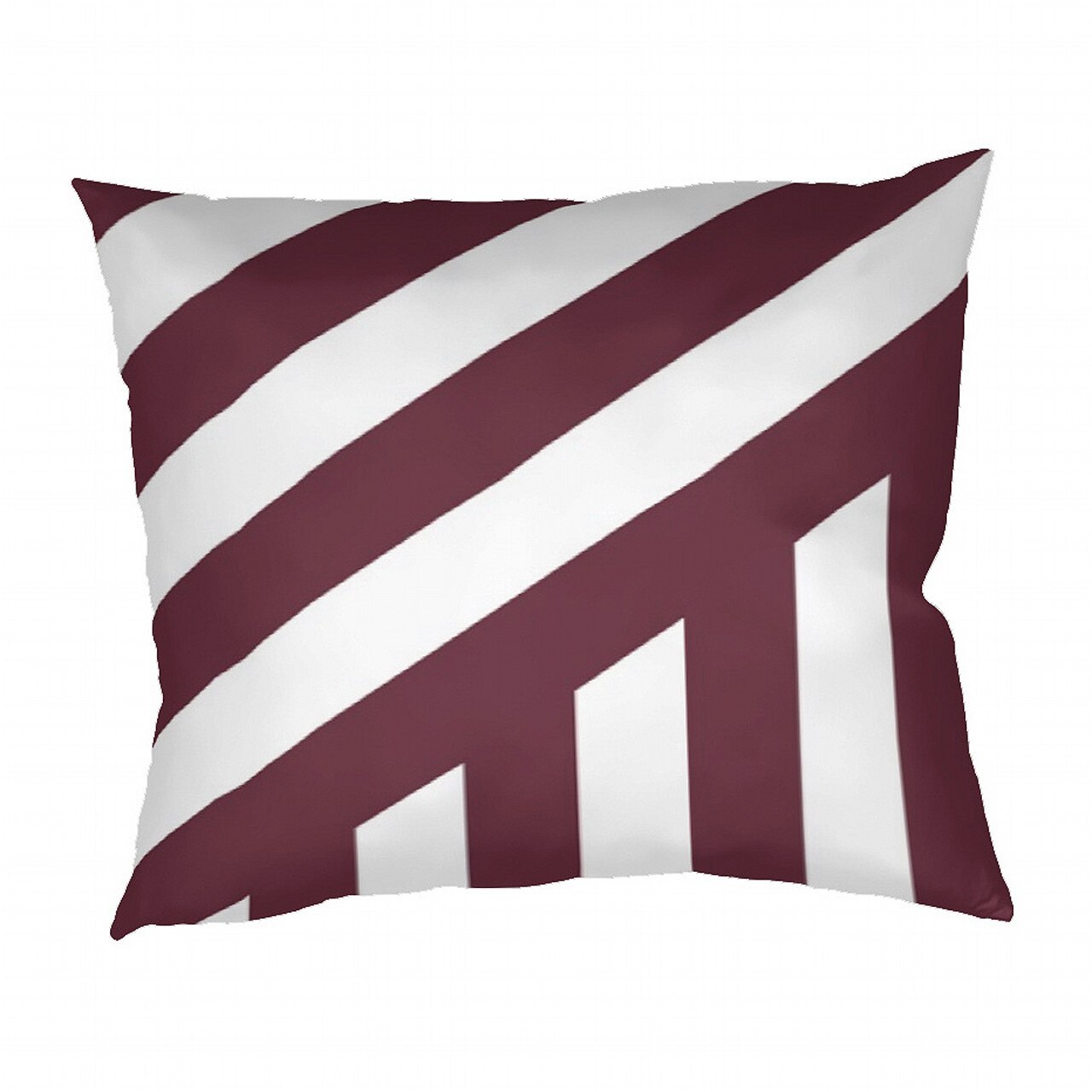 Povlak bavlna ZEBRA bordó 40x50 cm