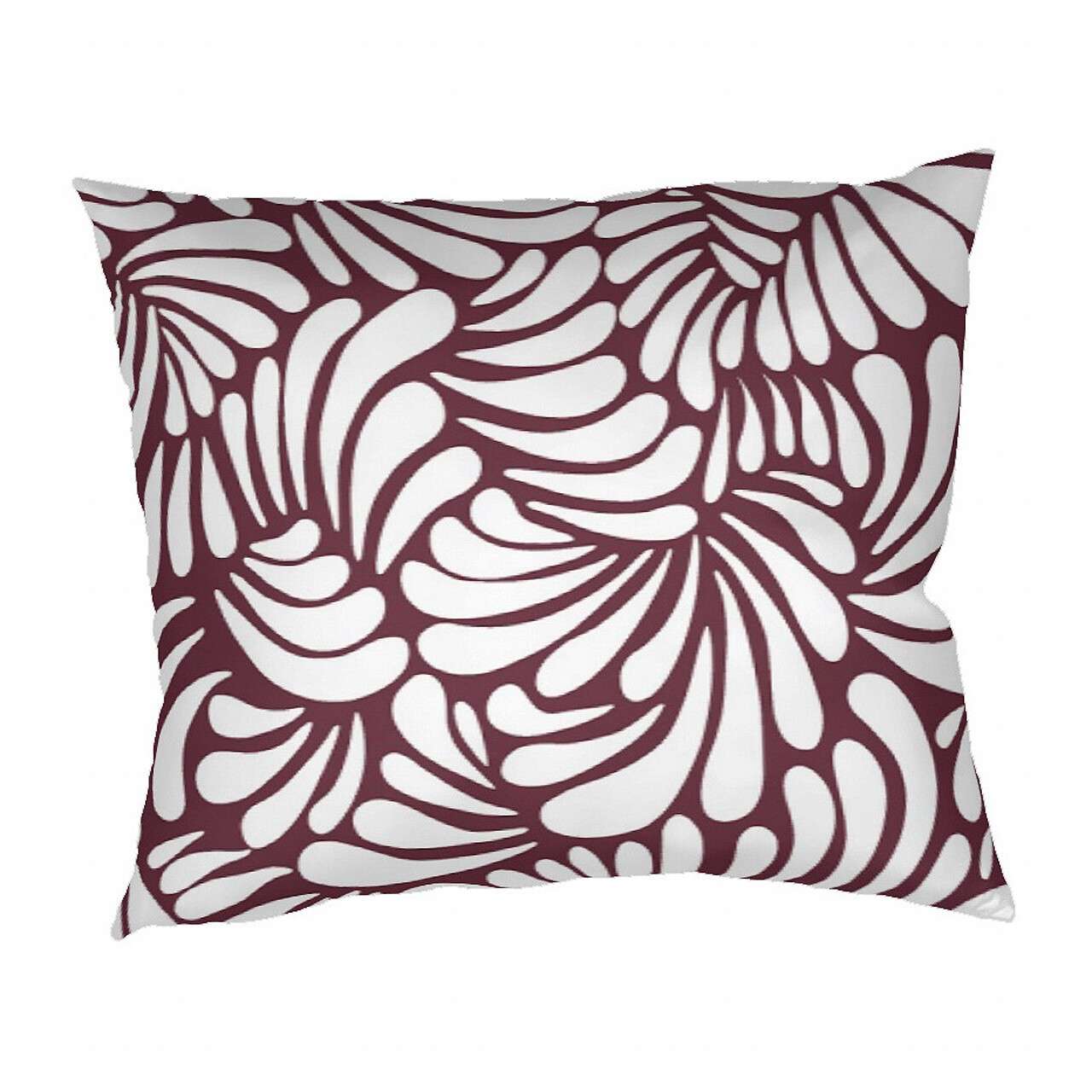 Povlak bavlna ILUZE bordó 40x50 cm