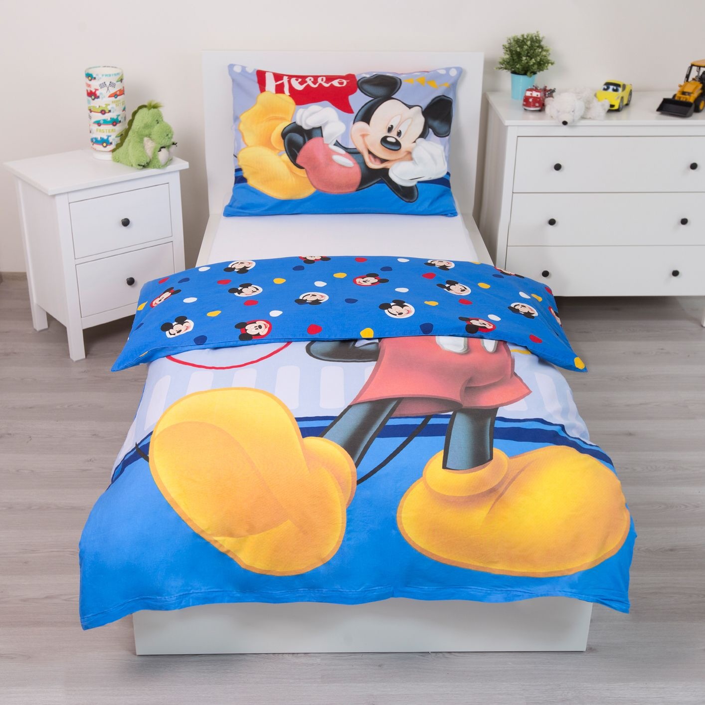 Povlečení Mickey 004 Hello 140x200, 70x90 cm