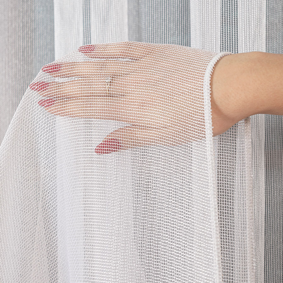 Kusová záclona Miranda s olůvkem