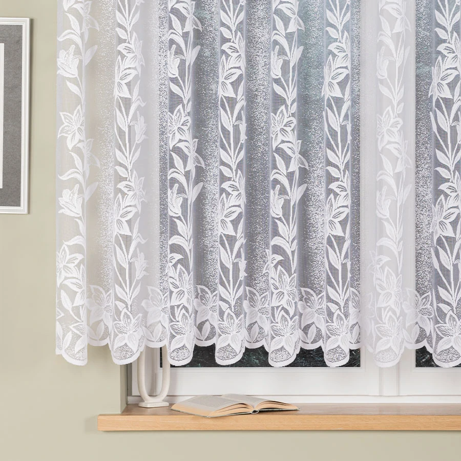 Žakárová kusová záclona VILMA