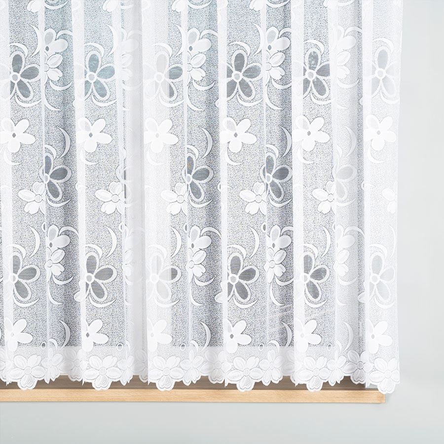 Žakárová záclona metráž Felda - výška 147cm