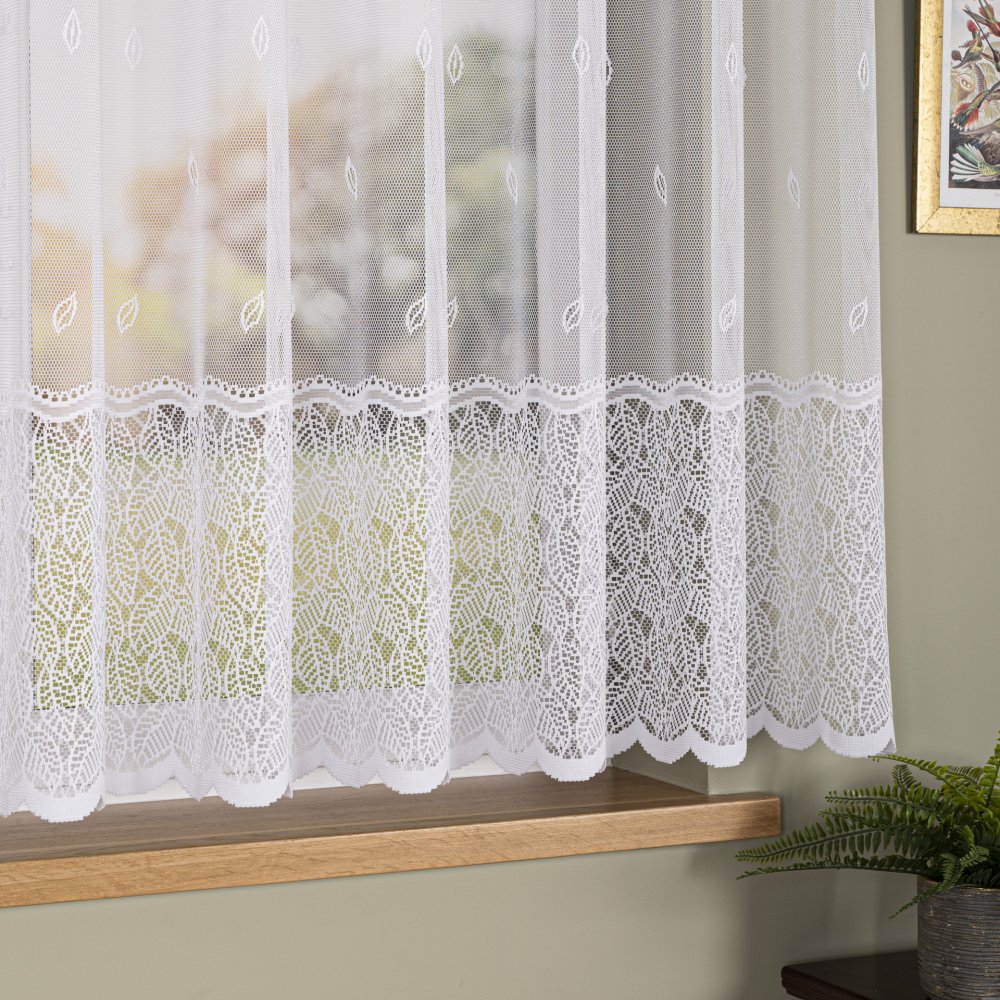 Žakárová záclona metráž Doda - výška 155cm