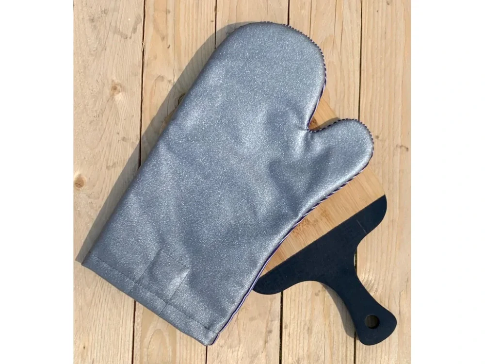 Kuchyňský grilovací set - zástěra a chňapka Denim