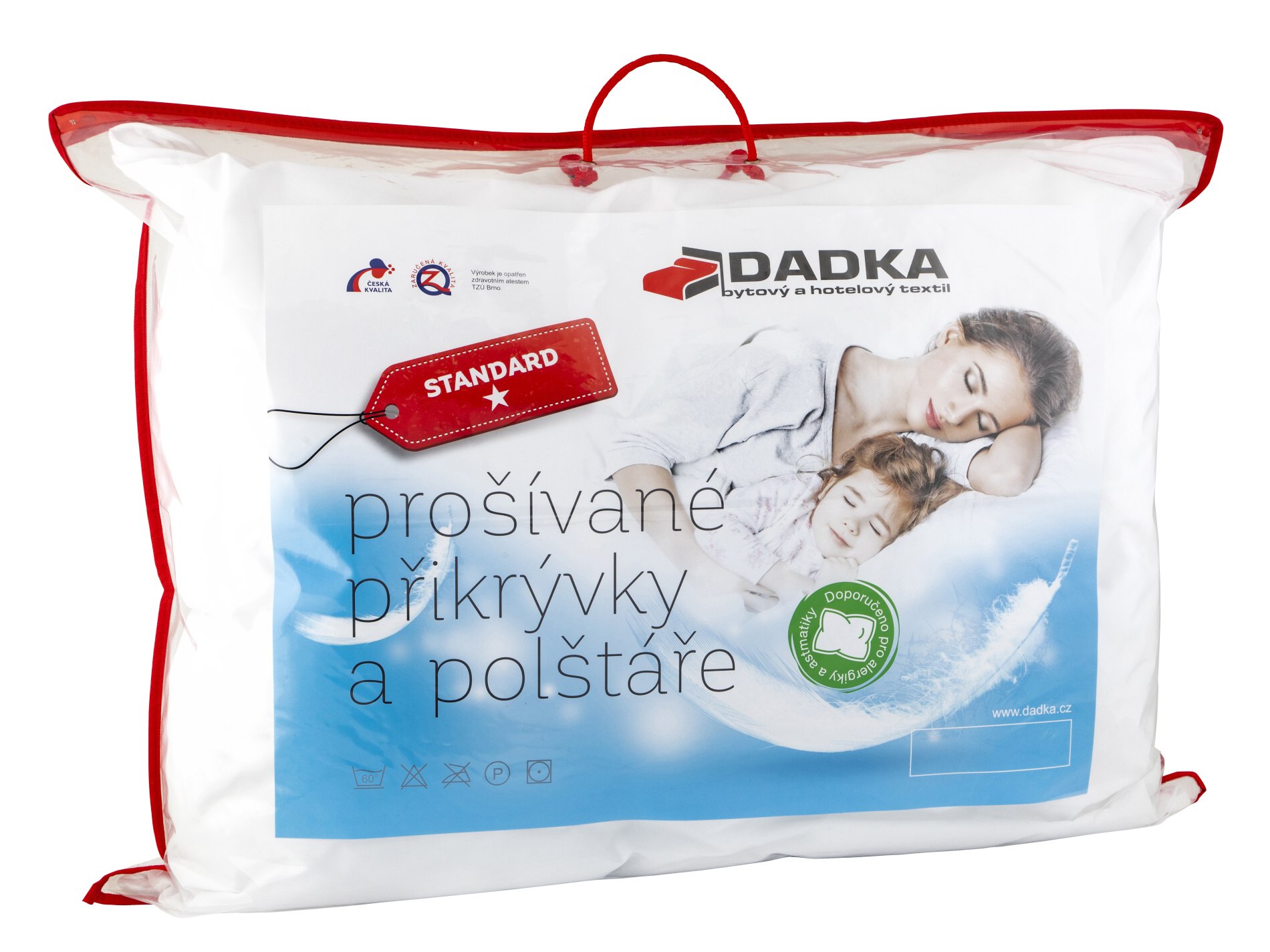 Celoroční prošívaná přikrývka Dadka STANDARD 135×200 cm