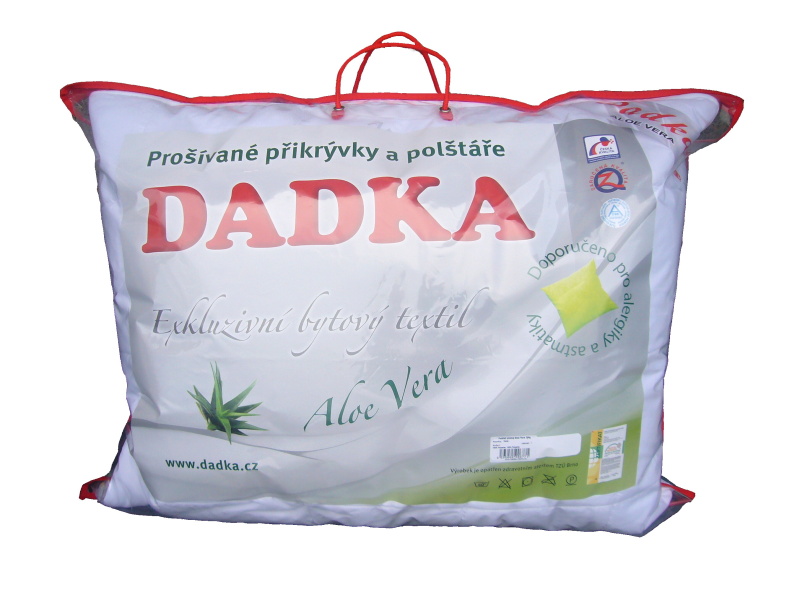 Polštář prošívaný Dadka ALOE VERA 70x90 cm