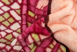 Deka mikroflanel AMETYST Alfons Mucha - 150/200