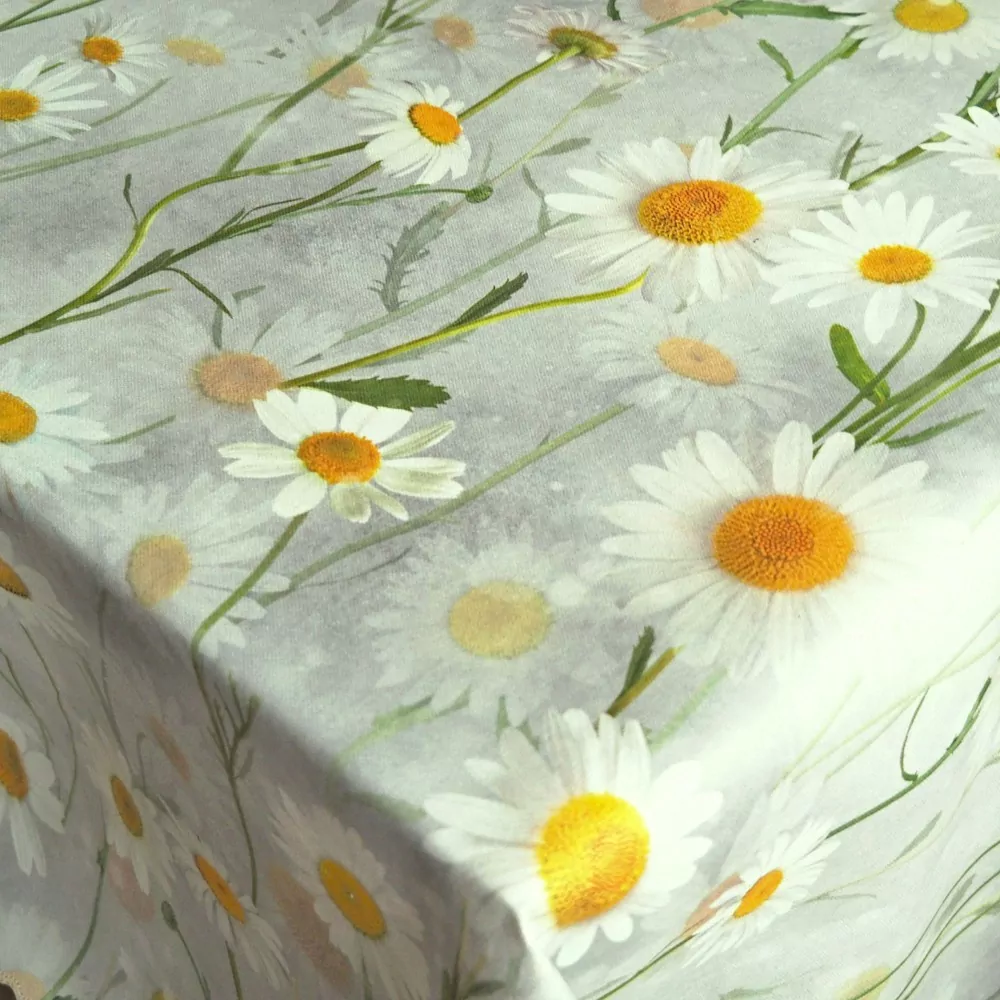 Ubrusy a běhouny SOFT 420354-103 - Kopretiny šedé