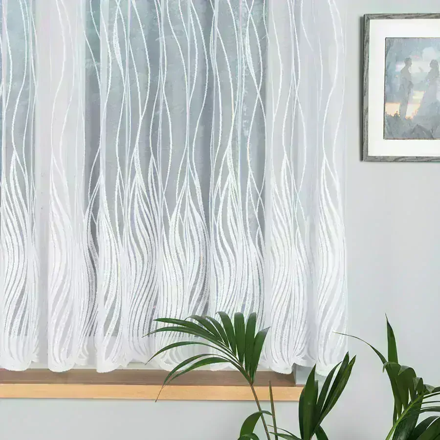 Žakárová záclona metráž Adriana, výška 155cm