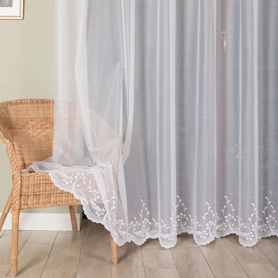 Žakárová záclona metráž Linza