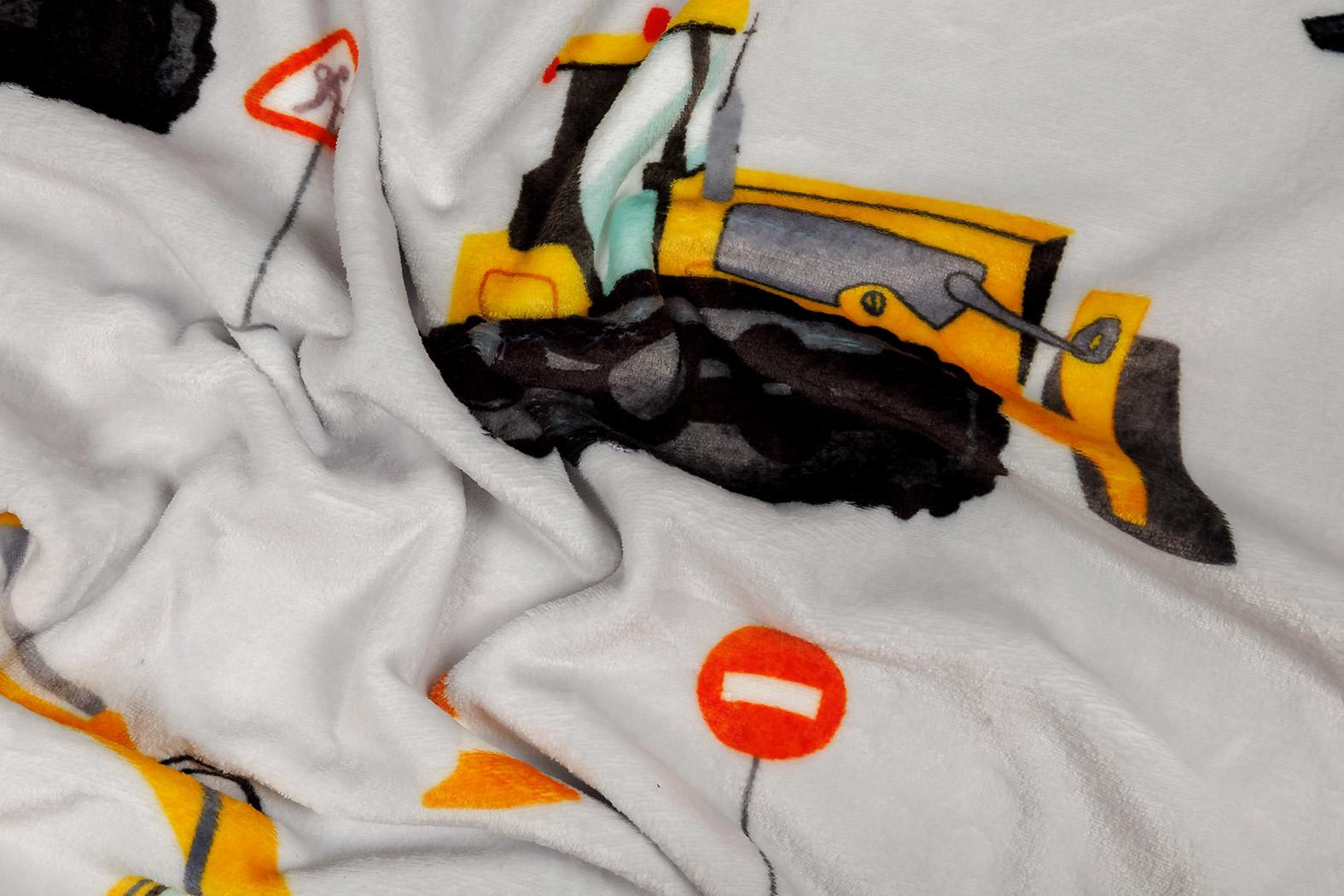 Povlečení mikroflanel BAGR - 70x90 + 140x200 cm