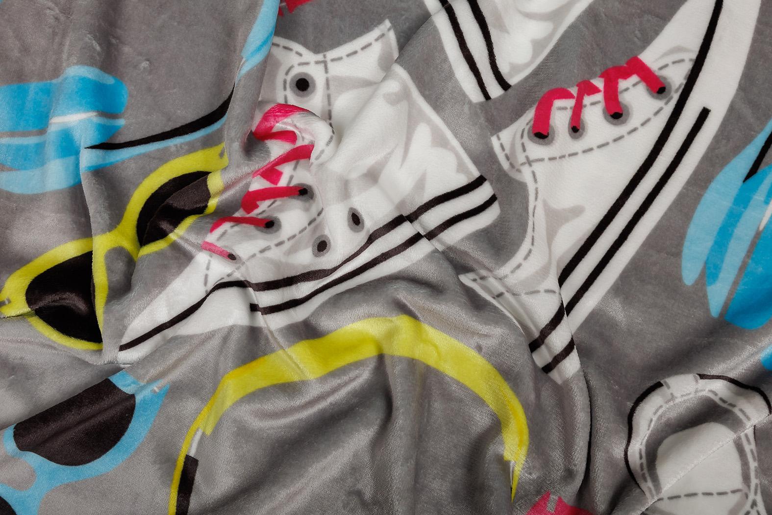 Povlečení mikroflanel KECKY - 70x90 + 140x200 cm