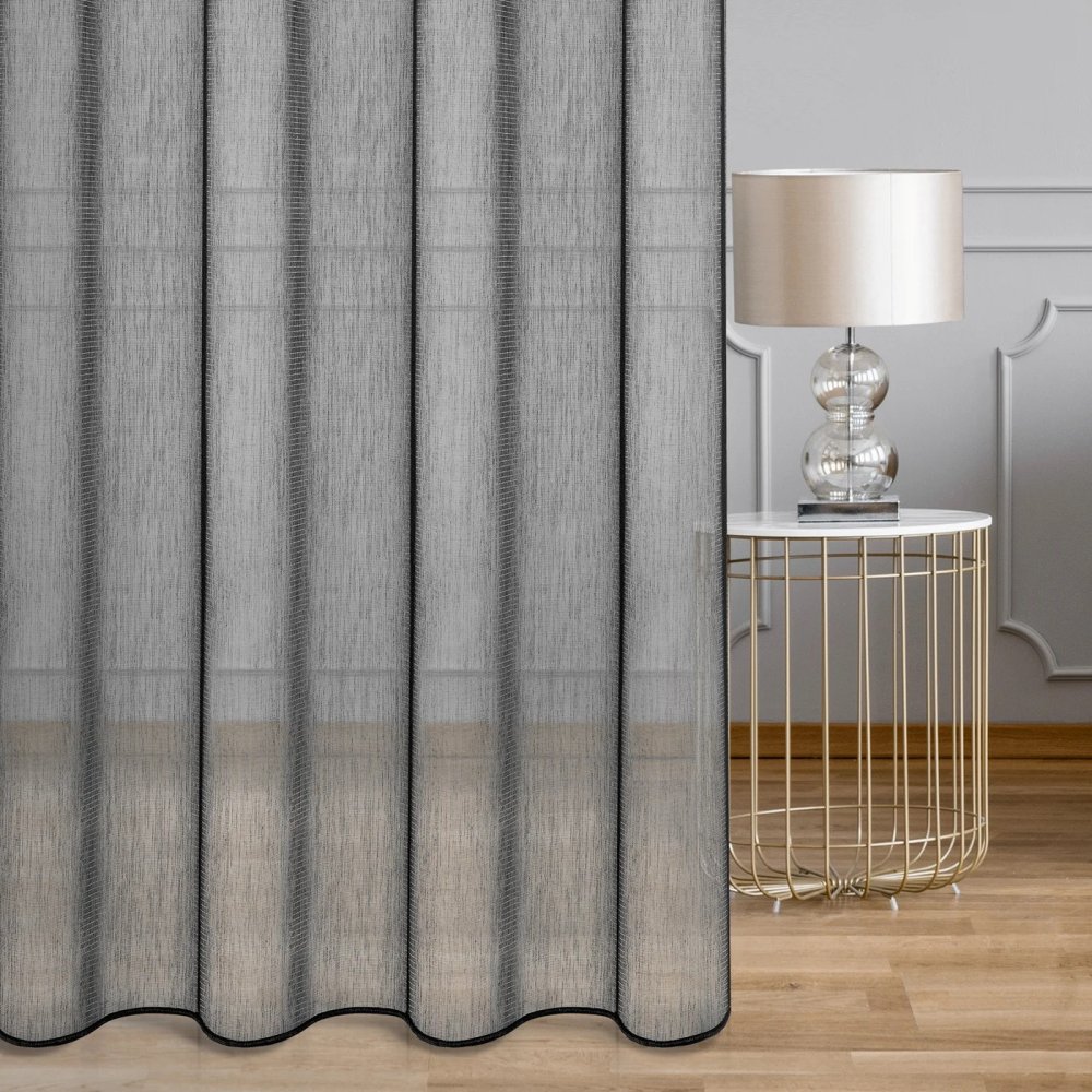 Tylová záclona metráž BLACKIRA - výška 320 cm