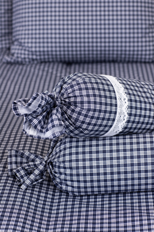 Povlaky bavlna Kostička modrá POZITIV