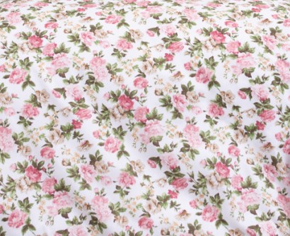 Bavlněné povlečení Renforcé RŮŽE RUSTIKÁL - 220/200 + 2ks 70/90