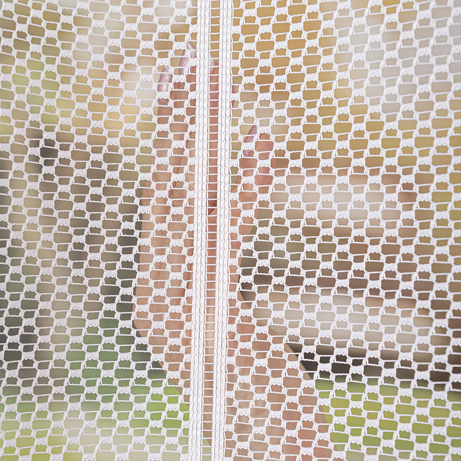 Žakárová kusová záclona LUCIE