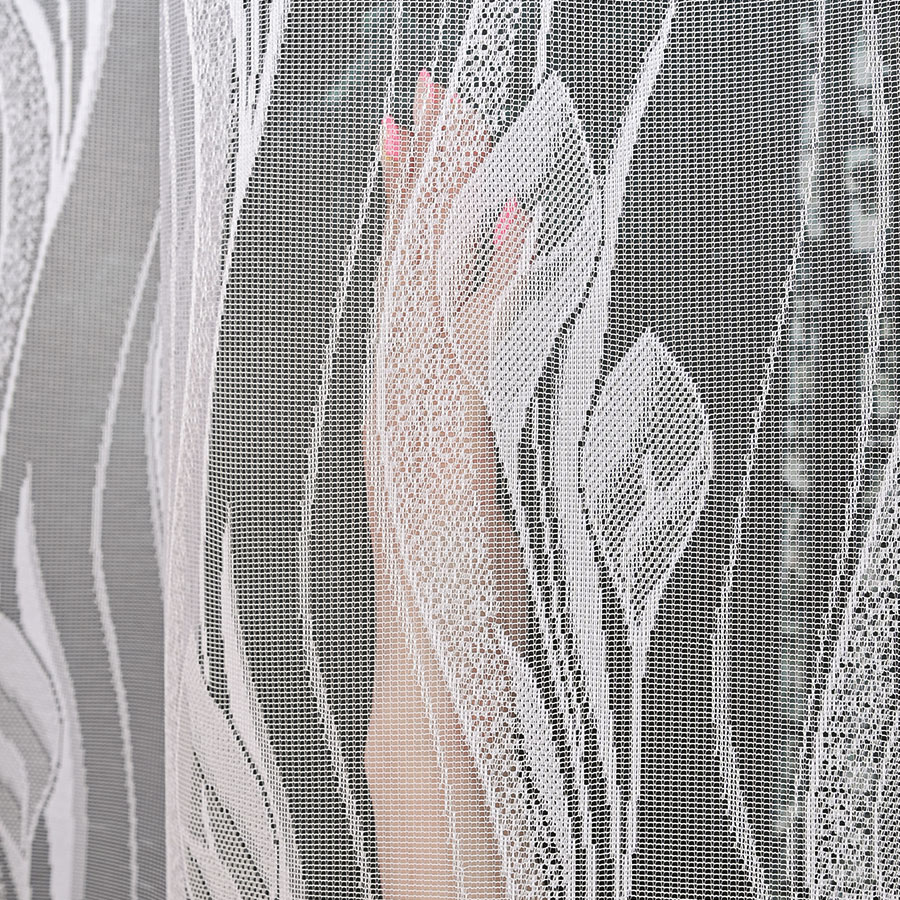 Žakárová kusová záclona ANTURIE