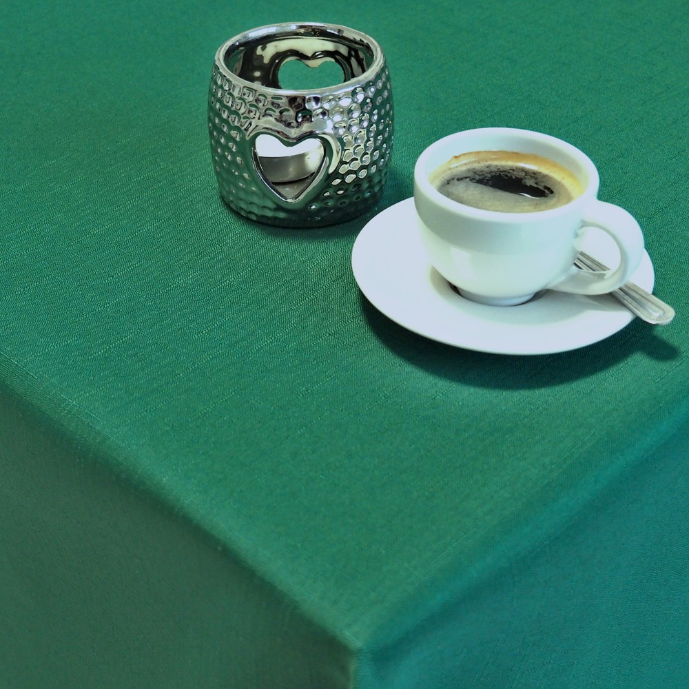 Teflonový ubrus 3046 tm. zelená STANDARD