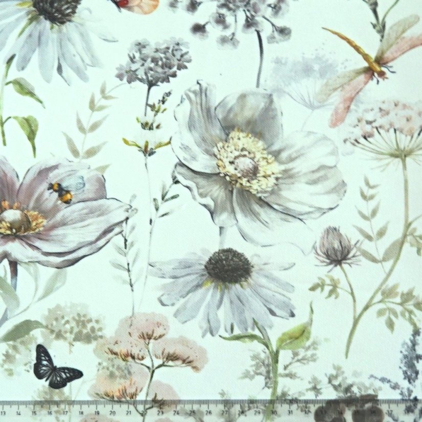 Dekorační látka SOFT 25003-101