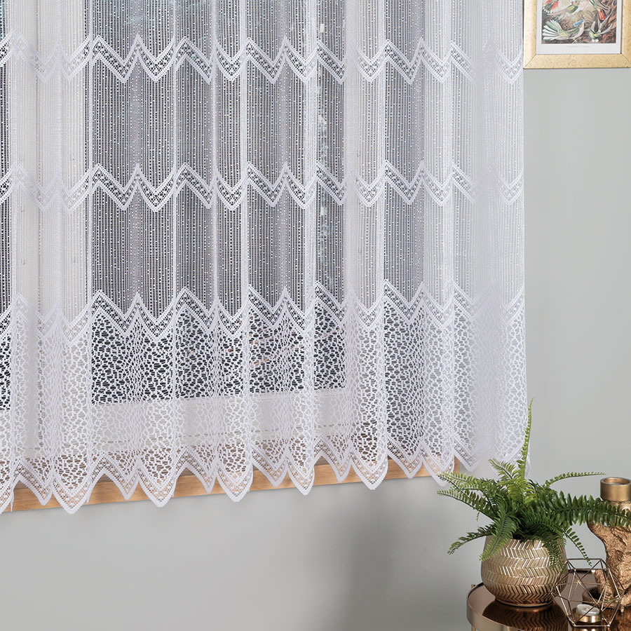 Metrážová záclona žakár ANDREA - výška 175 cm