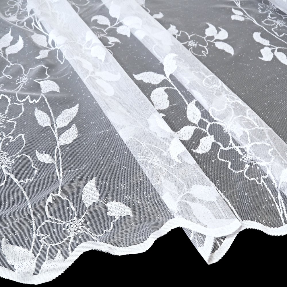 Žakárová kusová záclona ROMANA