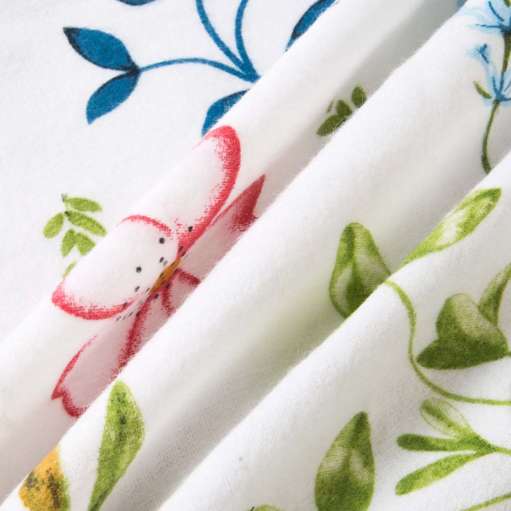 Flanelové povlečení LOUKA 140x200, 70x90 cm