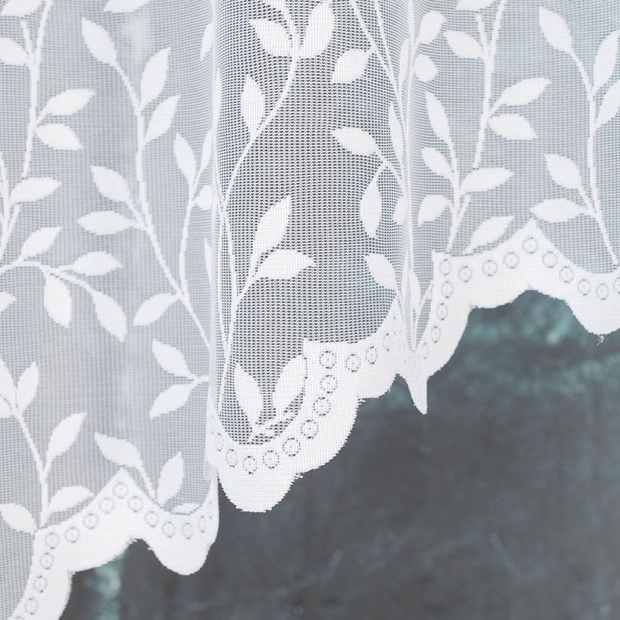 Oblouková žakárová kusová záclona ZUZKA