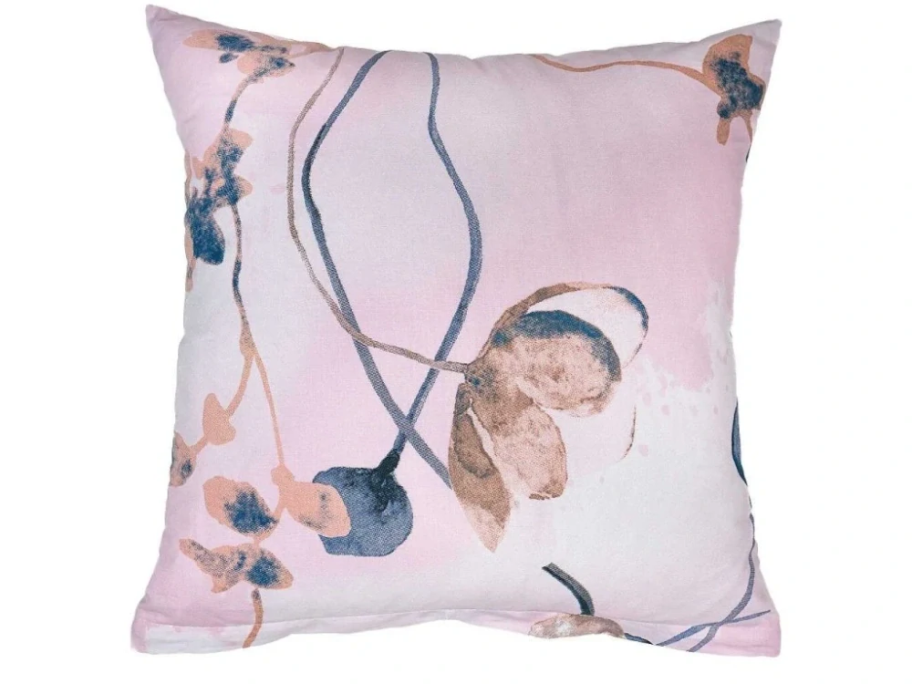 Povlečení krep Bloom elegance pudrová 240x220, 2ks 70x90 cm