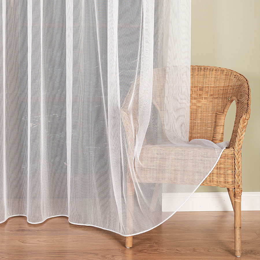 Kusová záclona Miranda s olůvkem