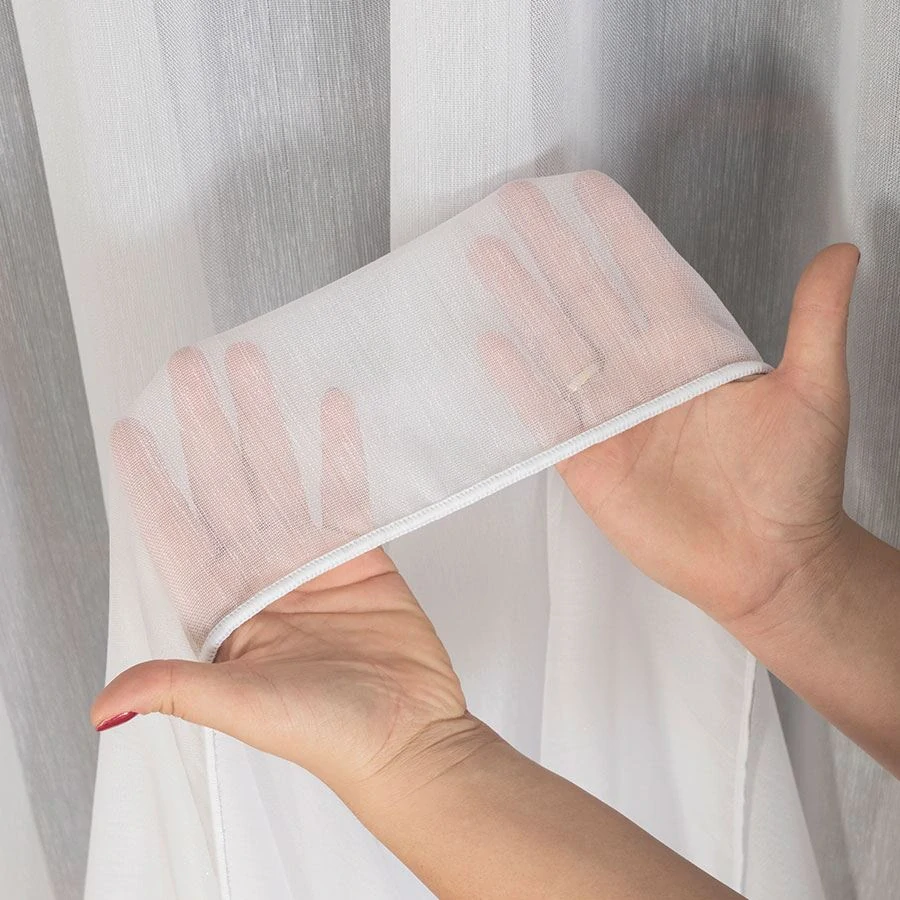 Žakárová záclona metráž LORNA s olůvkem, výška 300 cm