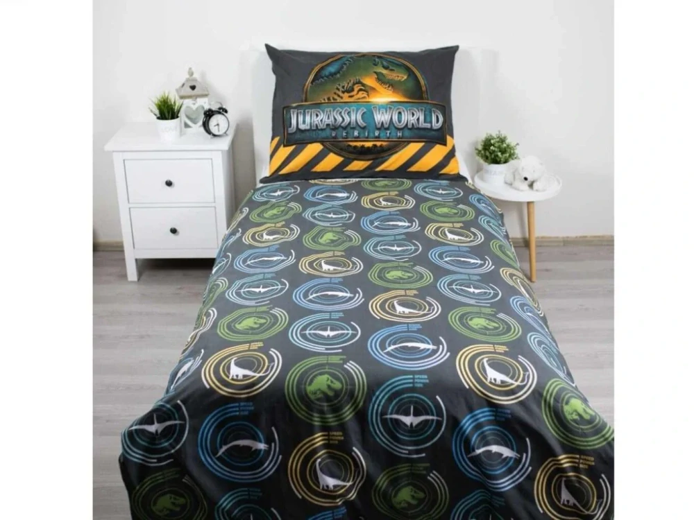 Povlečení Jurský svět T.rex 140x200, 70x90 cm