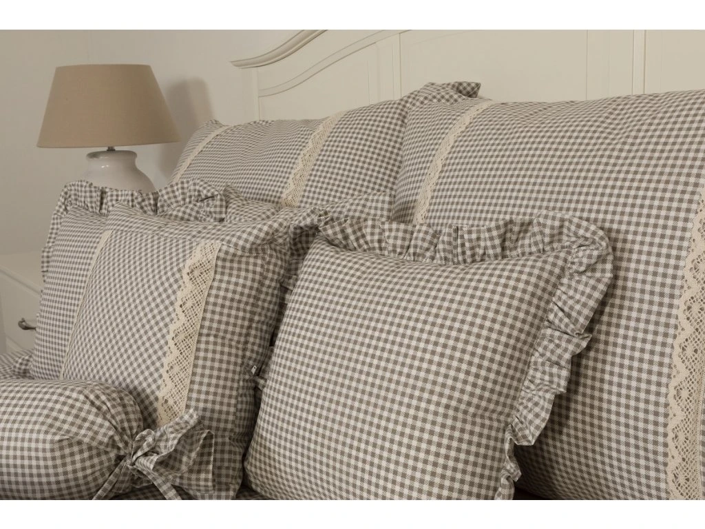 Bavlněné povlečení PEPITO KOSTIČKA s krajkou