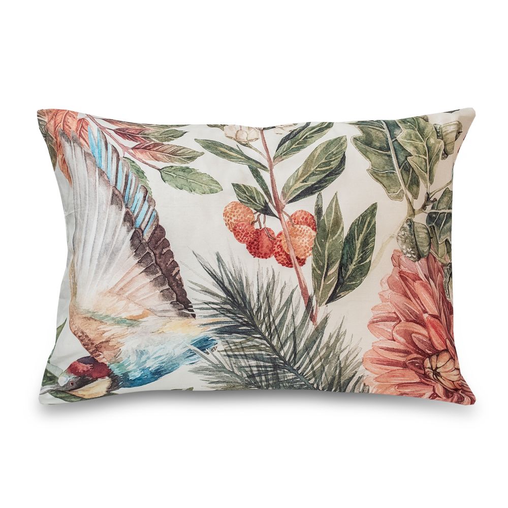 Saténový povlak set 2ks 40x40 KOLIBŘÍK