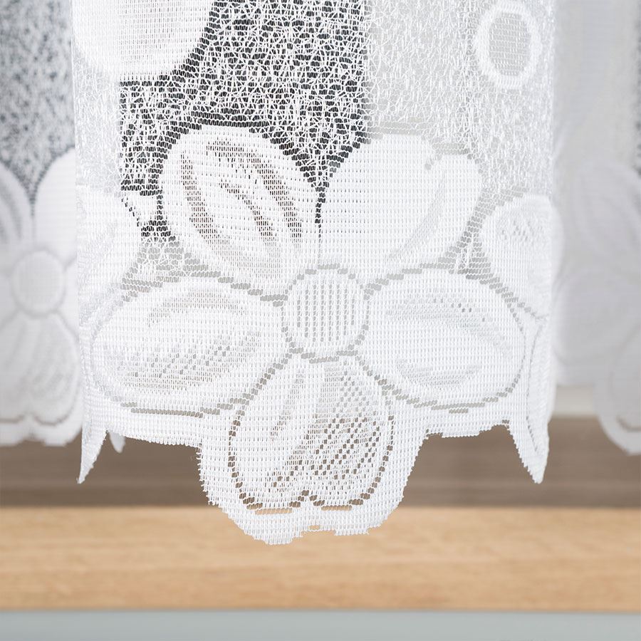 Žakárová záclona metráž Felda - výška 147cm