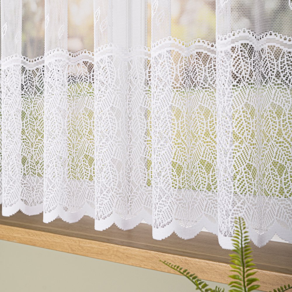 Žakárová záclona metráž Doda - výška 155cm