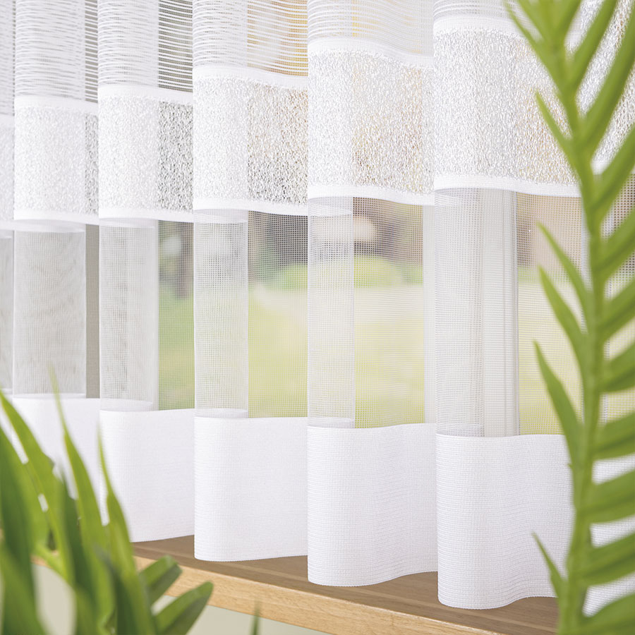 Žakárová záclona metráž HELGA - výška 157cm