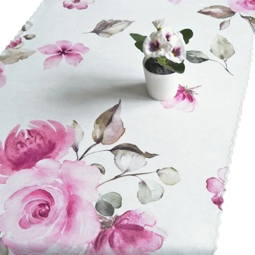 Běhoun na stůl Soft růže 410621-103