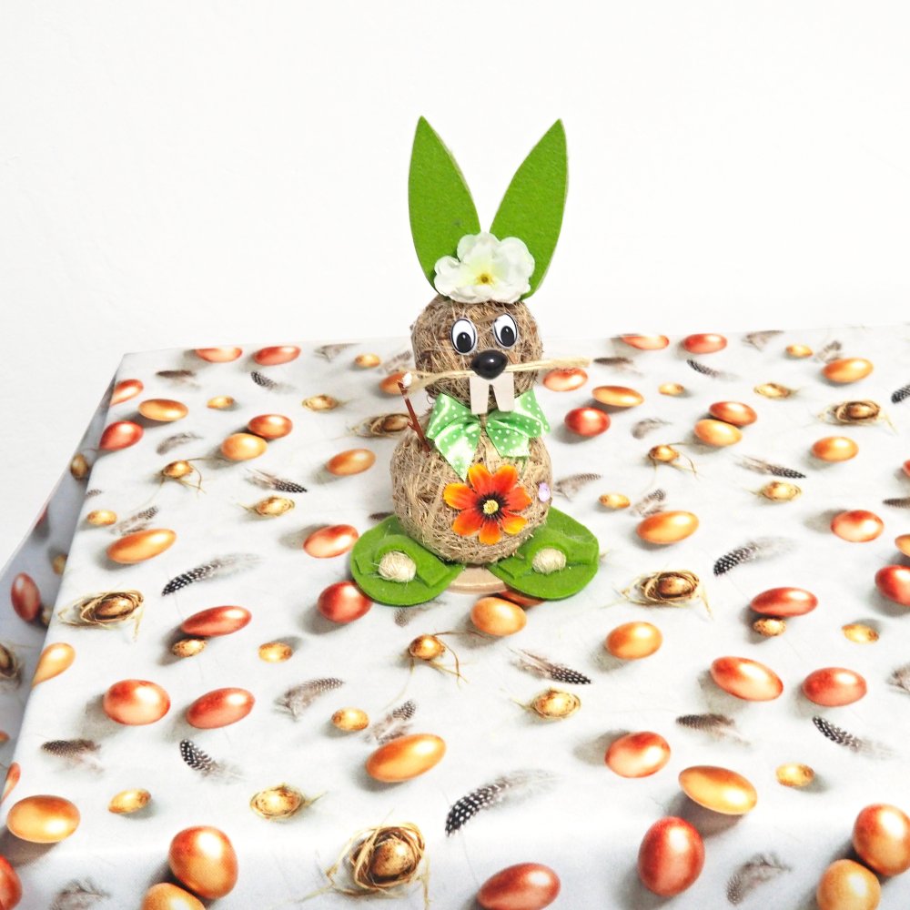 Velikonoční ubrusy a běhouny SOFT - Vajíčka zlatá