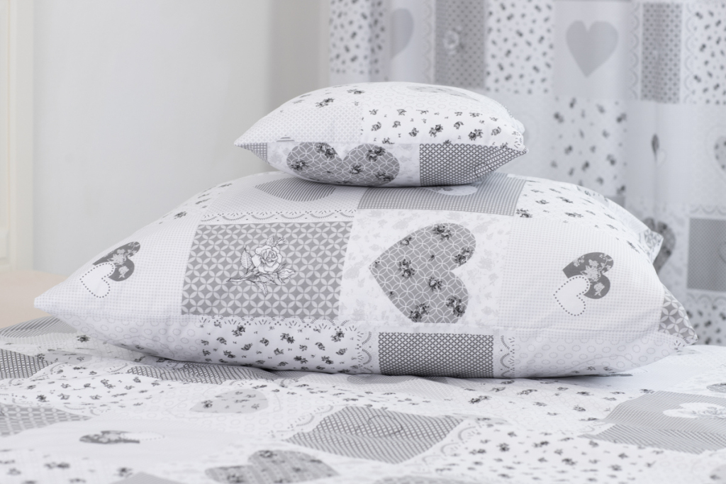 Krepový povlak PATCHWORK DOVE